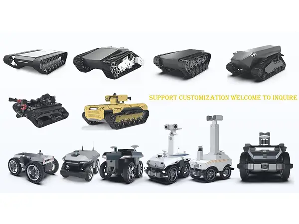Bidhaa mpya ya Tianjin Weide Aviation imetua, ikiwa na chassis iliyofuatiliwa na ya magurudumu iliyorekebishwa kulingana na hali nyingi, kusaidia roboti maalum kufanya kazi kwa ufanisi.
