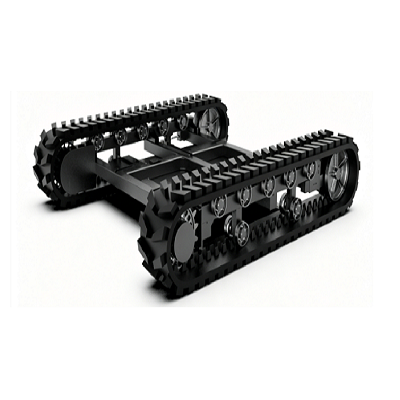Kubwa Payload Mpira Track Undercarriage Robot Chassis