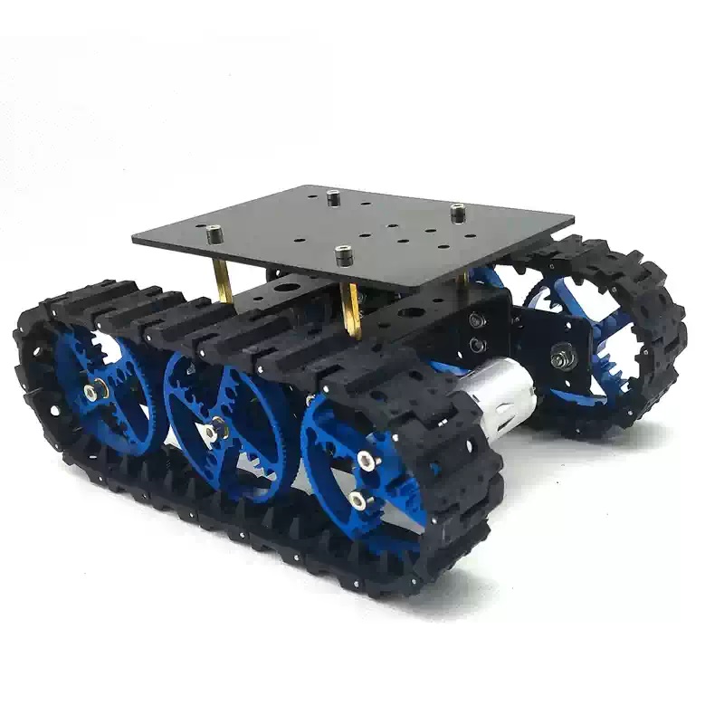 Chassis ya Roboti Iliyofuatiliwa ya Mini Intelligent