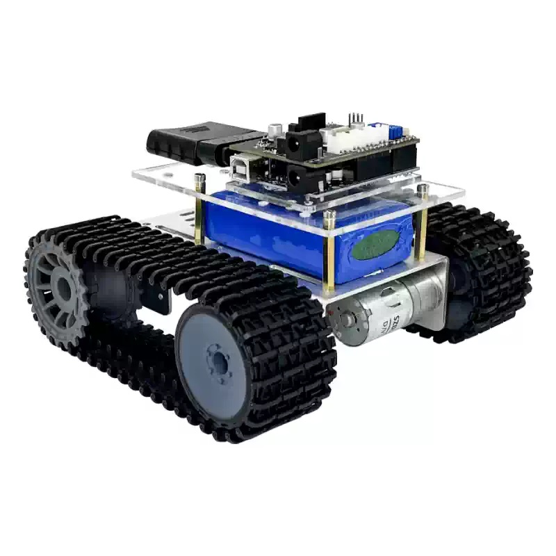 Mini Kufuatiliwa Robot Chassis